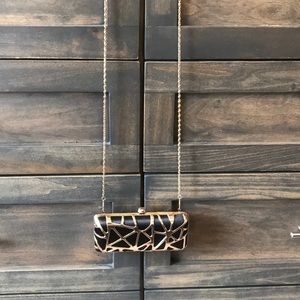 Gold and Black Clutch